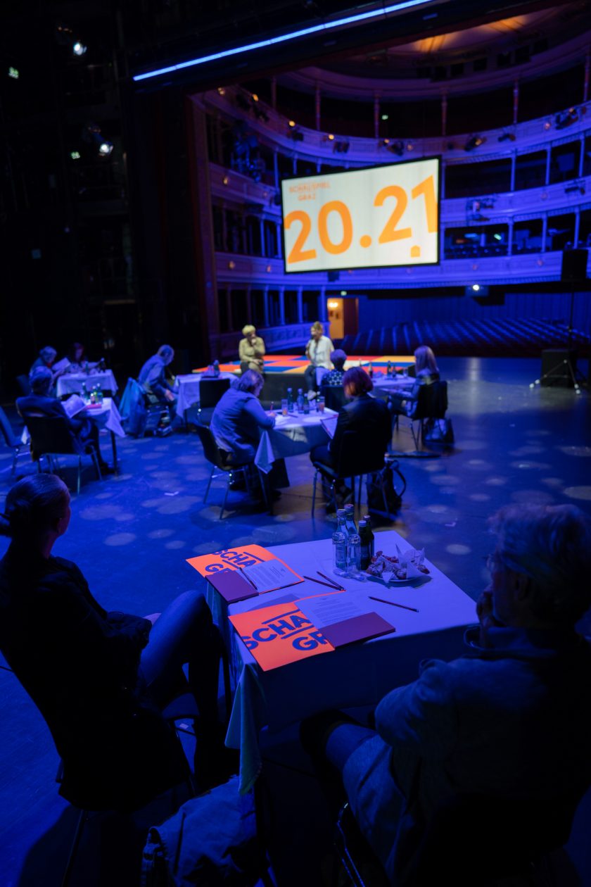 Der Spielplan 2020.2021 in HAUS EINS Schauspielhaus Graz