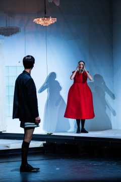 Foto mit Dominik Puhl und Annette Holzmann