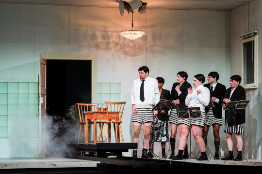 Foto mit dem Ensemble